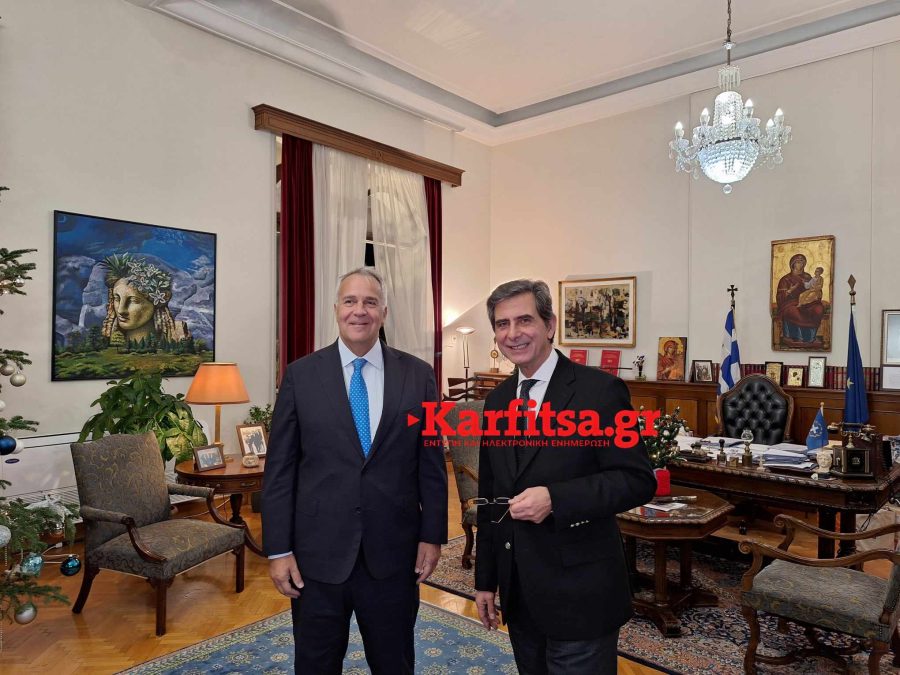 Τετ α τετ Γκιουλέκα - Βορίδη στο ΥΜΑΘ: Στο επίκεντρο τα μεγάλα έργα υποδομών στη Β. Ελλάδα (ΦΩΤΟ+Video)