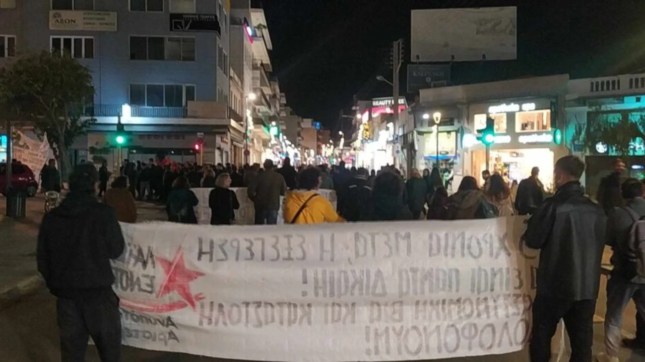 Πορεία και στα Χανιά στη μνήμη του Αλέξη Γρηγορόπουλου