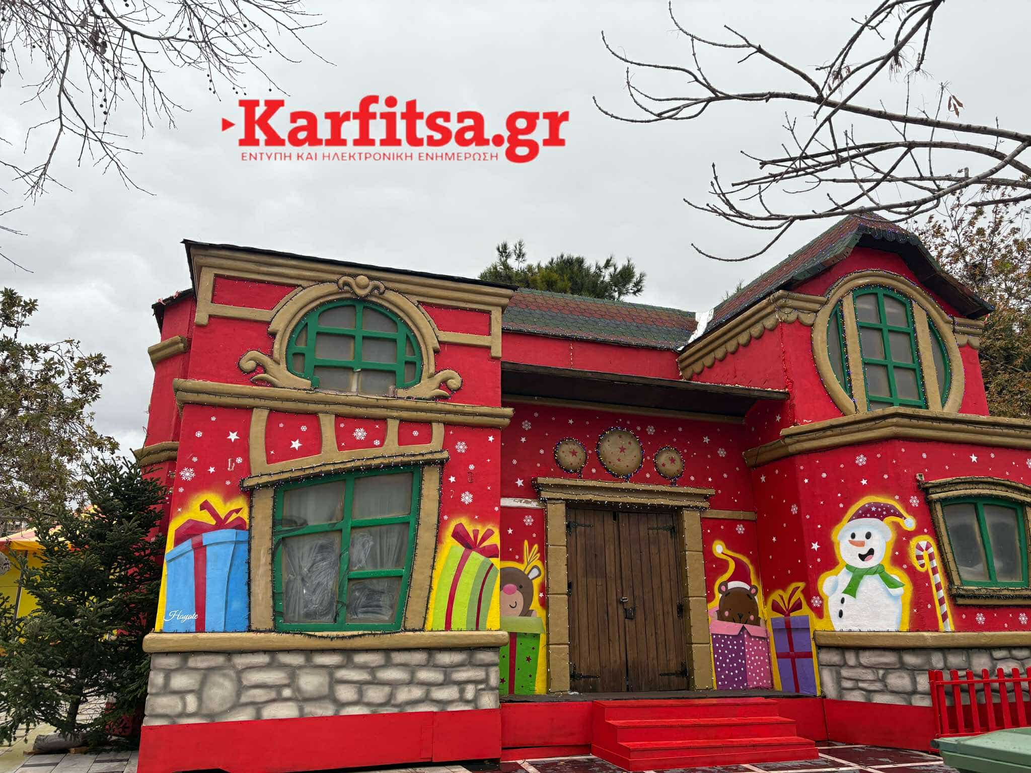 Θεσσαλονίκη: Άνοιξε το «Χωριό των Μαγεμένων» – Η πλ. Αριστοτέλους μεταμορφώνεται σε έναν παραμυθένιο προορισμό (ΦΩΤΟ)