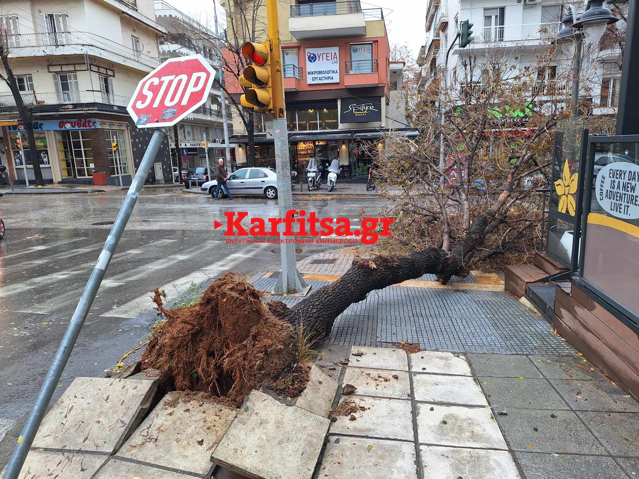 Κεντρική Μακεδονία: 1.660 κλήσεις στην Πυροσβεστική λόγω της κακοκαιρίας “Bora”