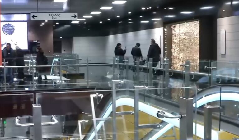 Θεσσαλονίκη: Μικροπροβλήματα στο μετρό από την ισχυρή νεροποντή (Video)