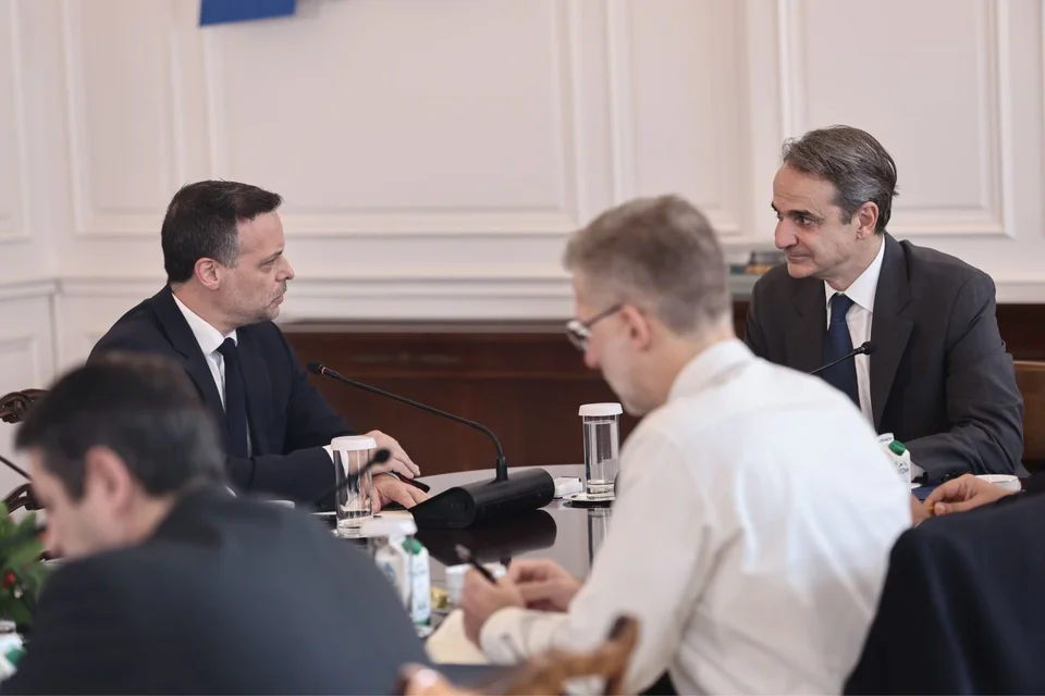 Κυρ. Μητσοτάκης σε Χ. Δούκα: Η κυβέρνηση είναι ανοιχτή για να έχουμε την καλύτερη δυνατή συνεργασία