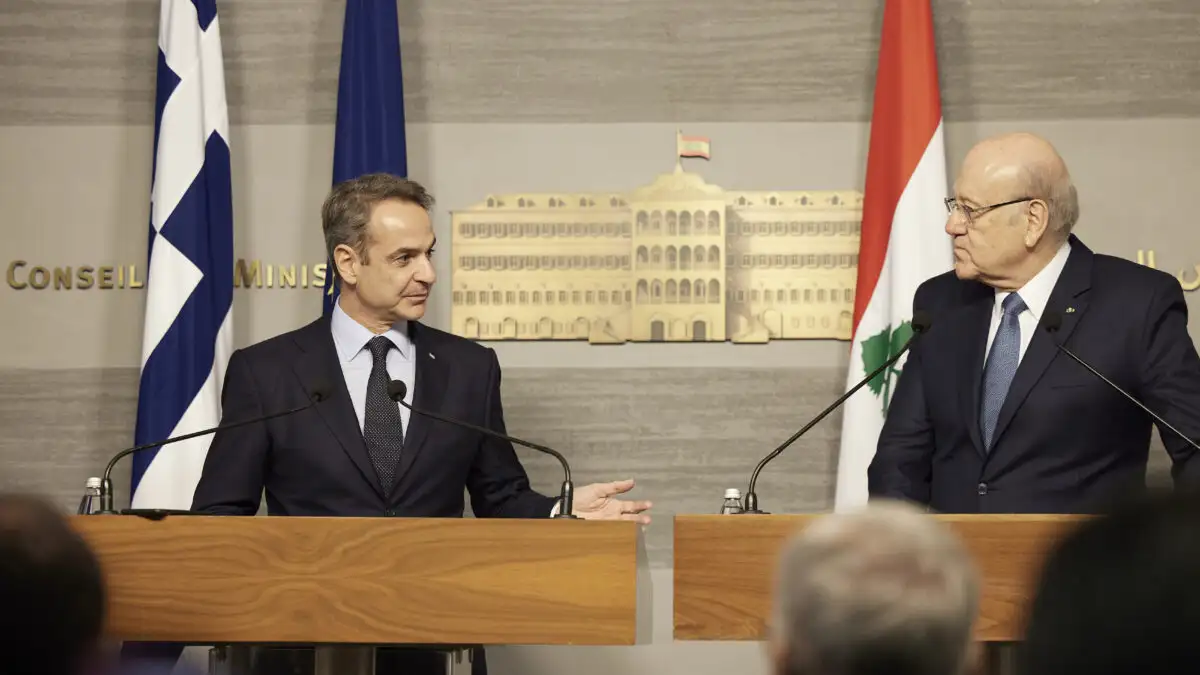 K. Μητσοτάκης: Να διασφαλιστεί η ακεραιότητα της Συρίας και η επιστροφή των εκτοπισμένων που έχουν βρει καταφύγιο στον Λίβανο