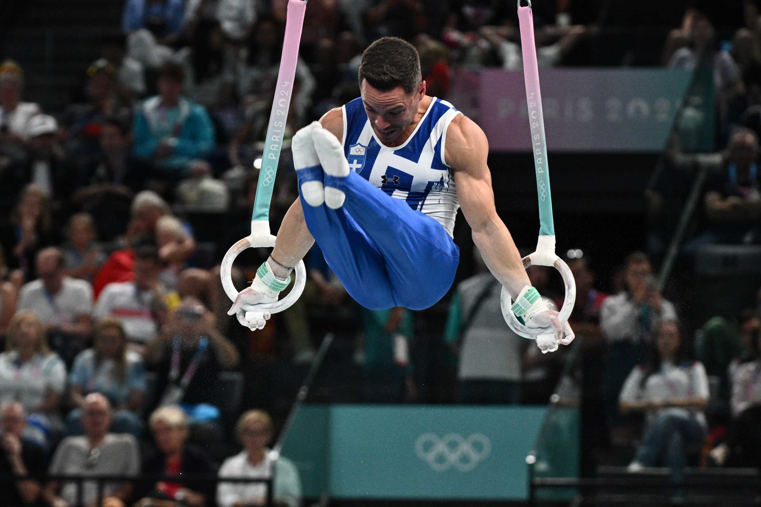 Λευτέρης Πετρούνιας: Έλαβε στο σπίτι του τους κρίκους από τον τελικό των Ολυμπιακών Αγώνων 2024