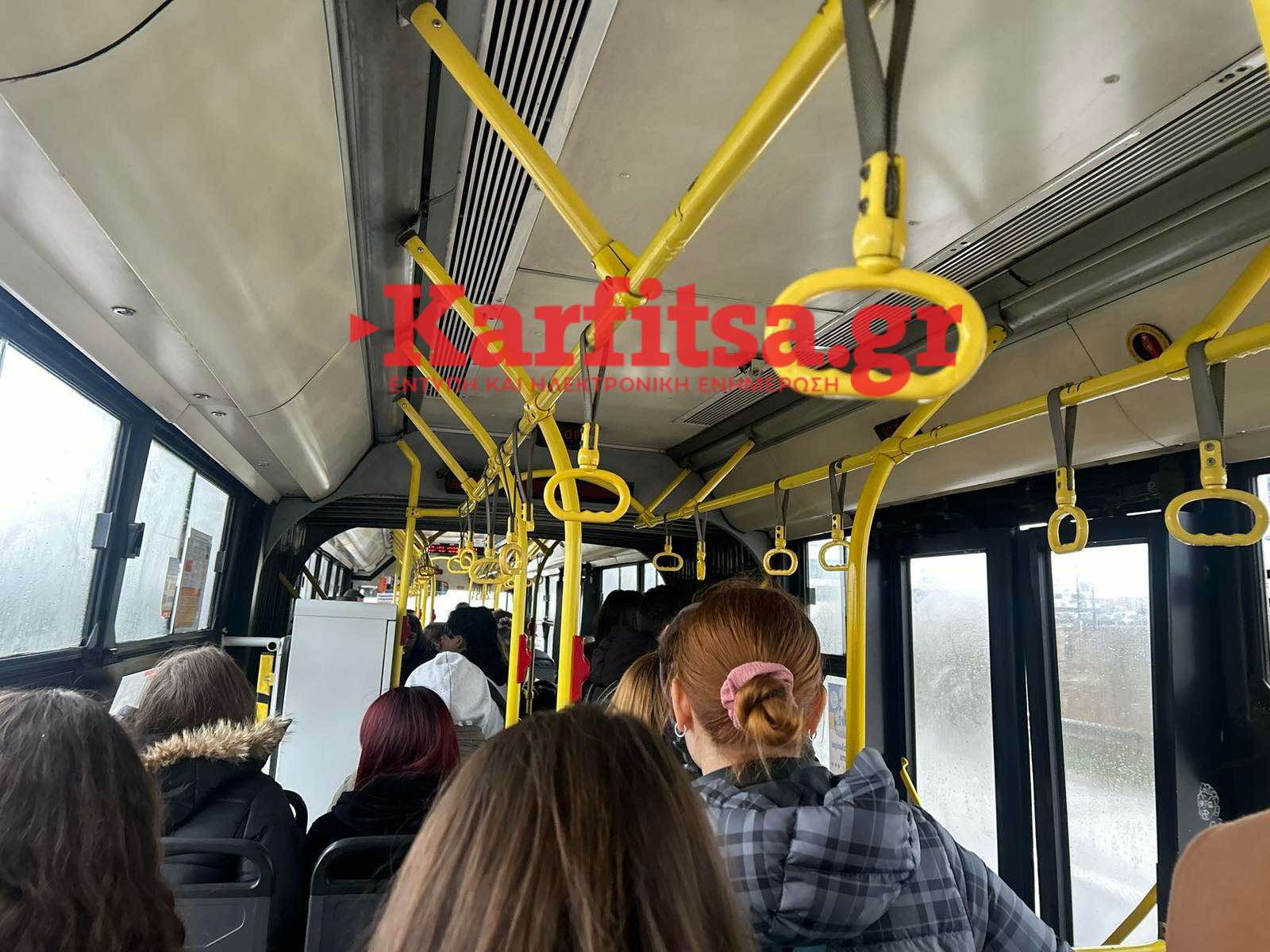 Θεσσαλονίκη: Βρέχει και μέσα σε… λεωφορείο του ΟΑΣΘ (ΦΩΤΟ+Video)