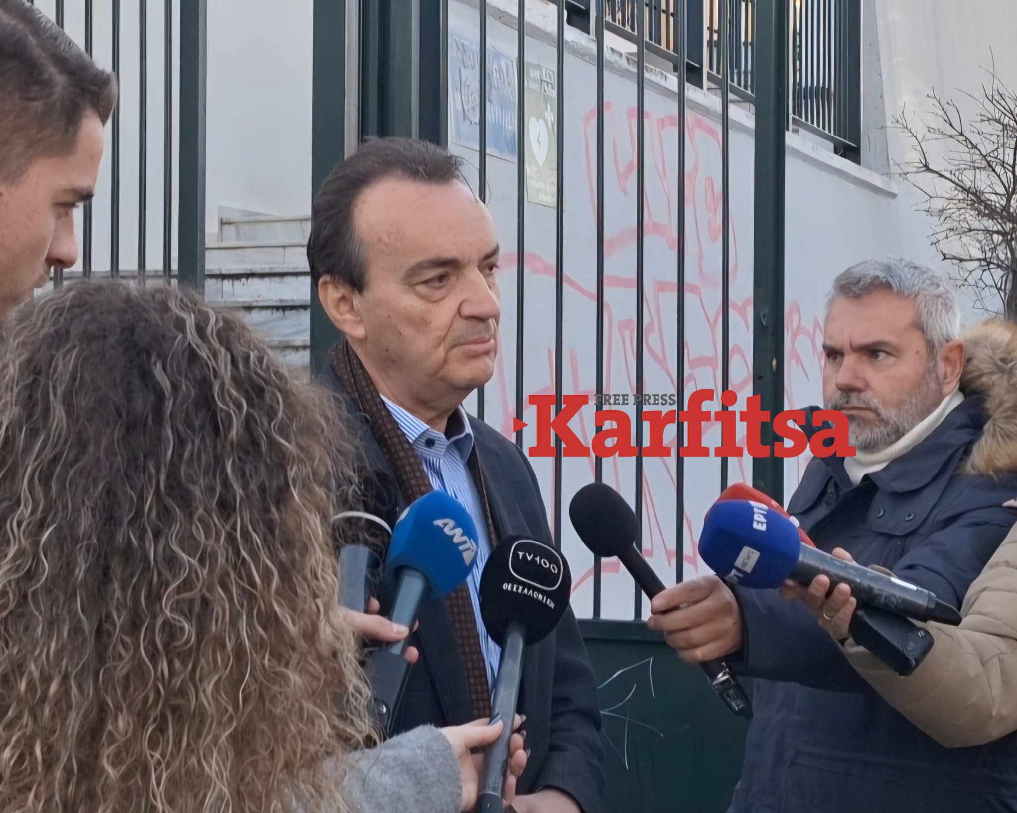 Θεσσαλονίκη: Στο γυμνάσιο όπου λιποθύμησε η μαθήτρια μετά από challenge ο Αλ. Κόπτσης – «Μεμονωμένο περιστατικό» (ΦΩΤΟ+Video)