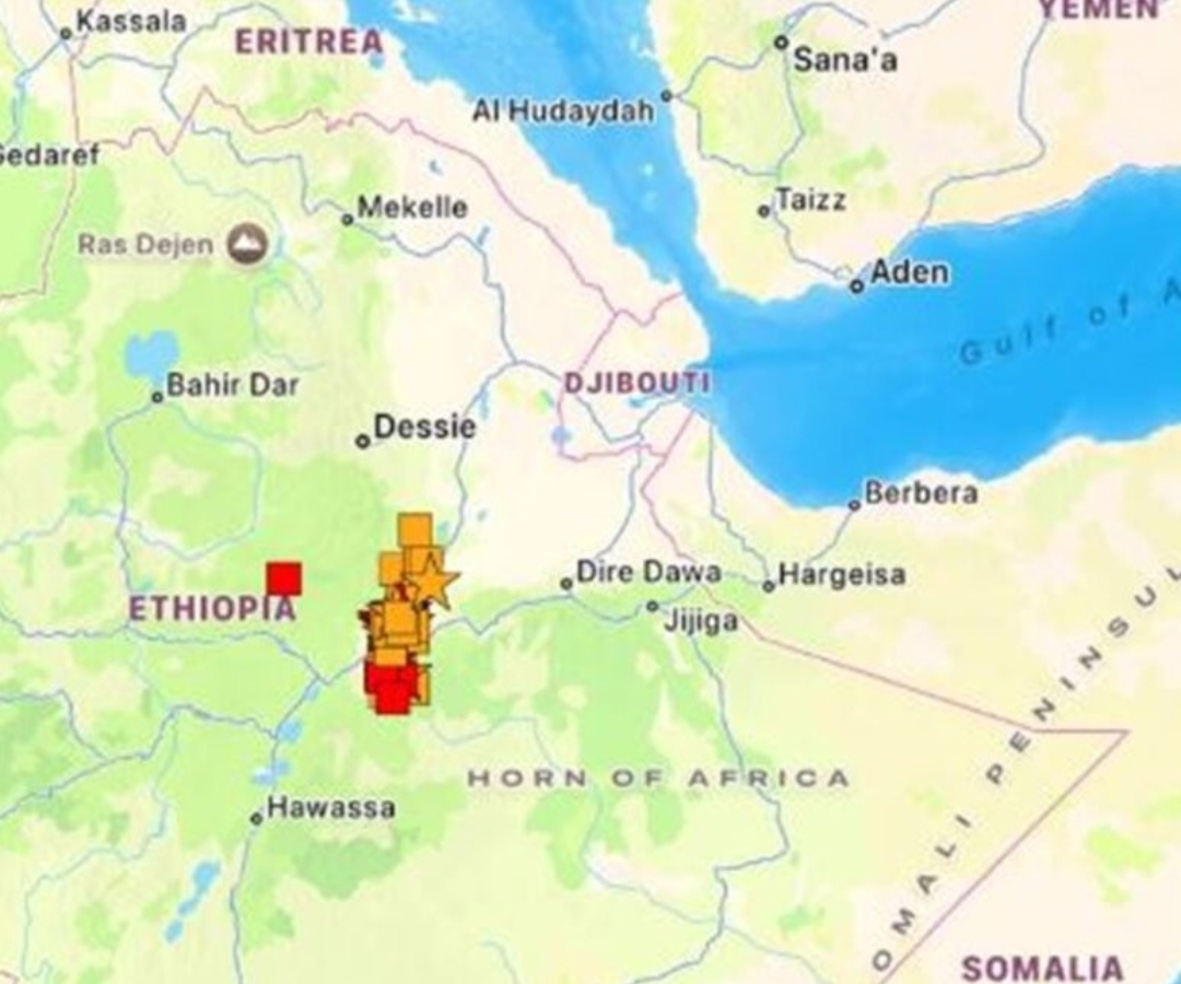 Αιθιοπία: Σεισμός 5,5 Ρίχτερ χτύπησε την περιοχή Αφάρ – Έγινε αισθητός σε απόσταση 216 χιλιομέτρων