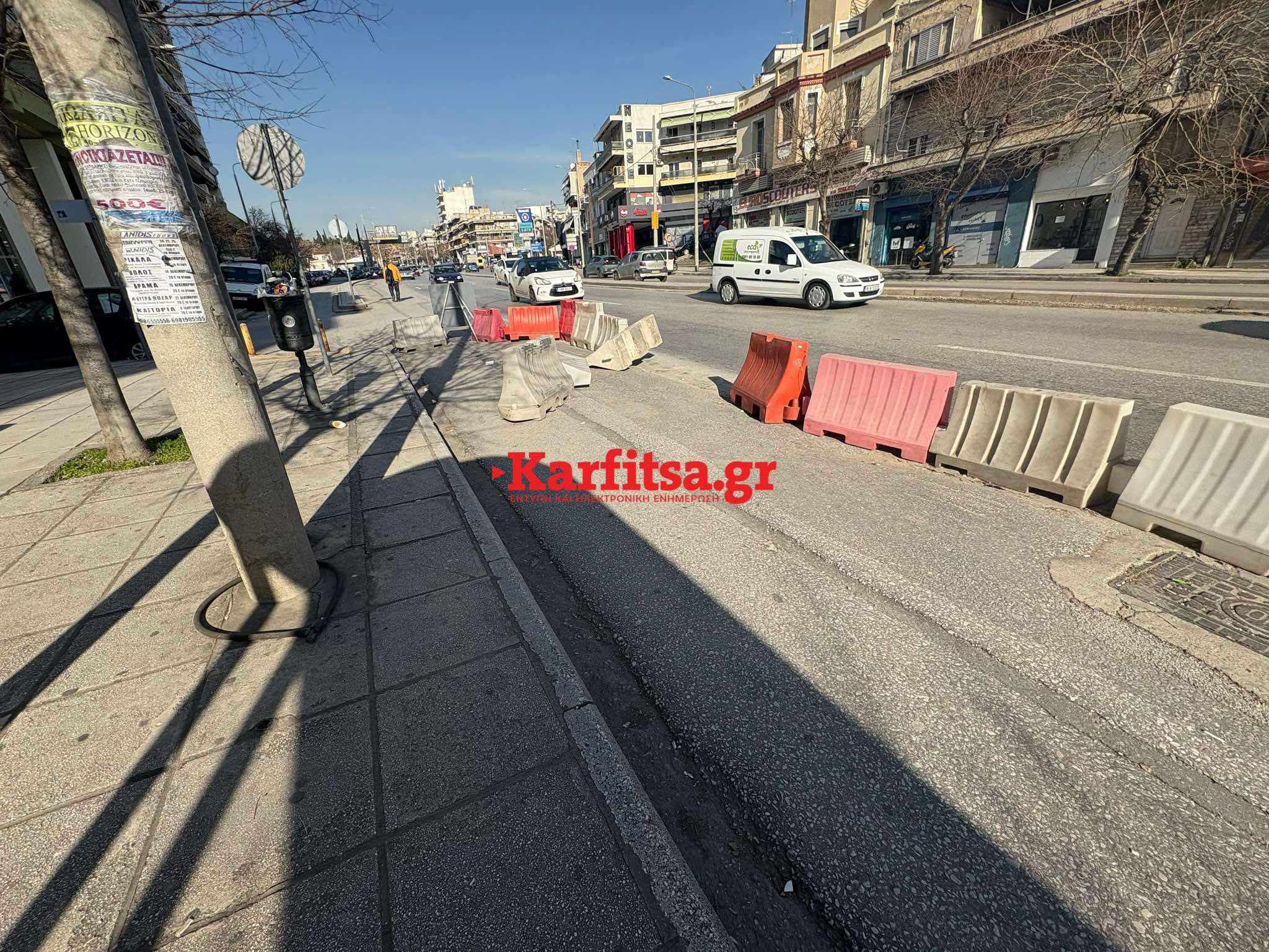 Θεσσαλονίκη: Τρεις μήνες χωρίς αποκατάσταση προβληματικό σημείο στη Λαγκαδά – Τι αναφέρει ο αντιδήμαρχος (ΦΩΤΟ+Video)