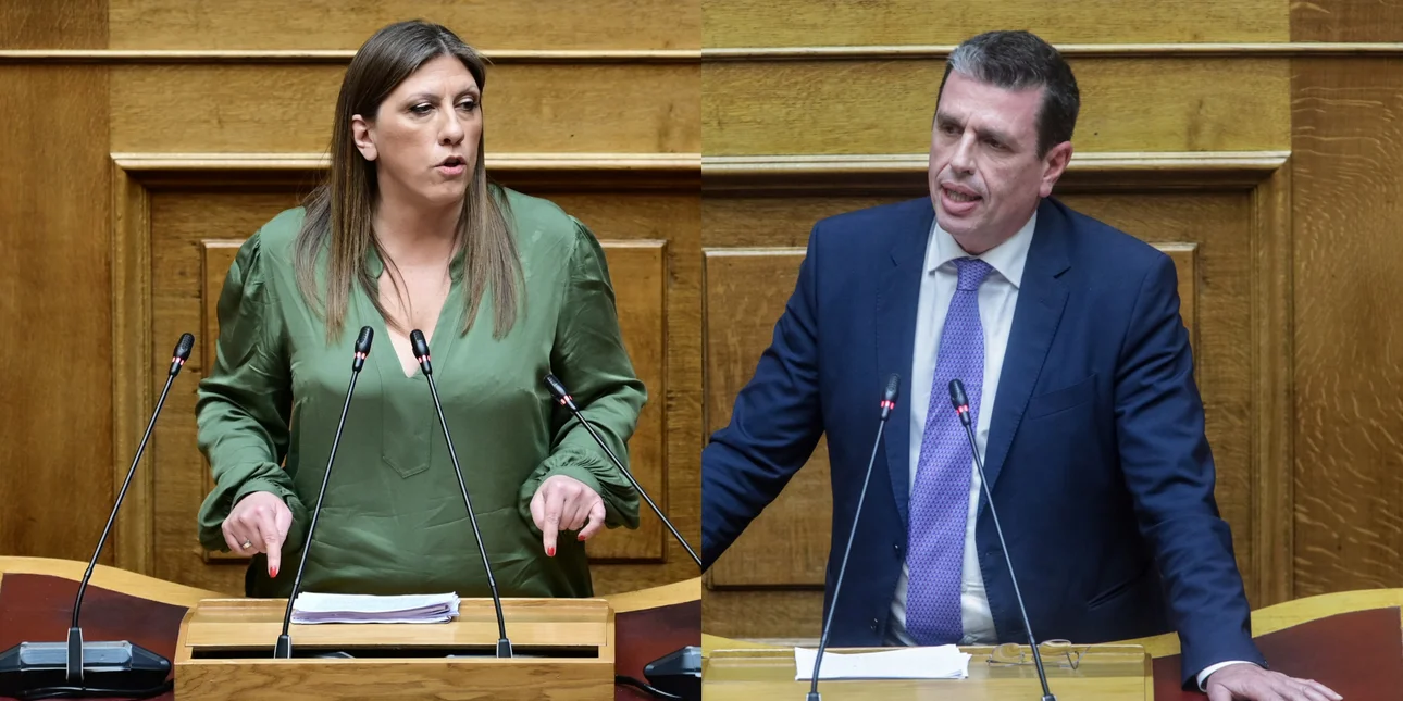 Καβγάς Καιρίδη-Κωνσταντοπούλου στη Βουλή: «Είστε ο θύτης του μπούλινγκ» της είπε, «θεατρινίστικη παρέμβαση» του απάντησε