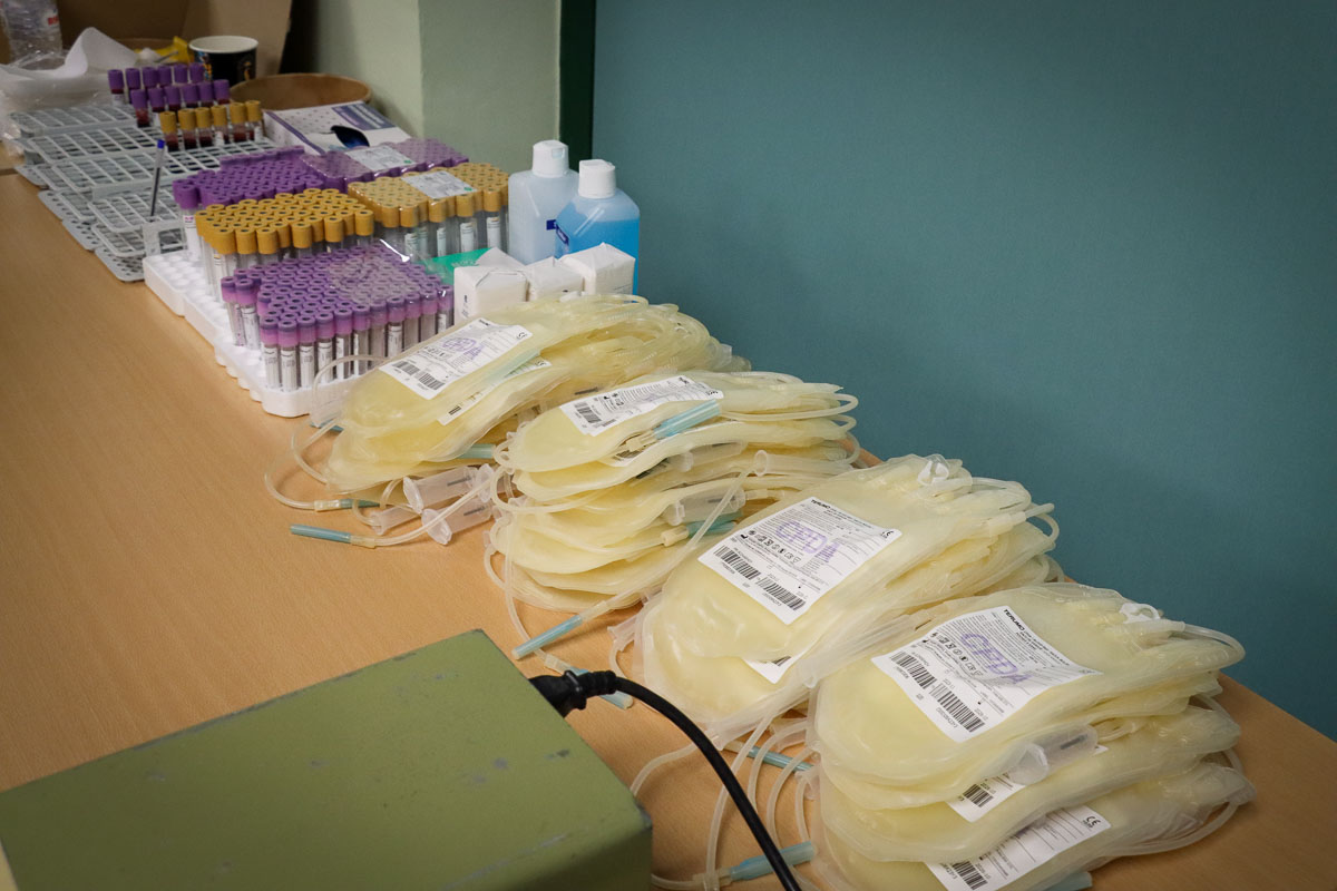 Θεσσαλονίκη: Δεκάδες μονάδες αίματος και δότες μυελού των οστών στην «φαρέτρα» της Δημοτικής Τράπεζας Αίματος Νεάπολης-Συκεών