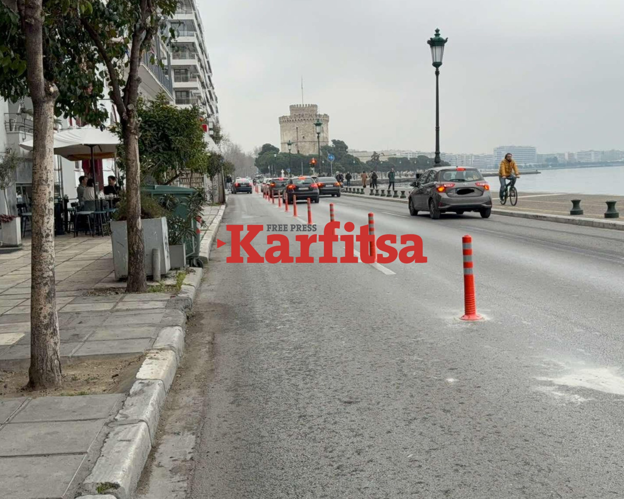 Τι λέει ο Ποδηλατικός Σύλλογος Θεσσαλονίκης για την κατάργηση του ποδηλατόδρομου στην παραλιακή λεωφόρο