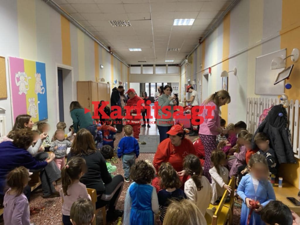 Χαμόγελα χάρισε ο Ερυθρός Σταυρός στα παιδιά του Βρεφοκομείου «Άγιος Στυλιανός»