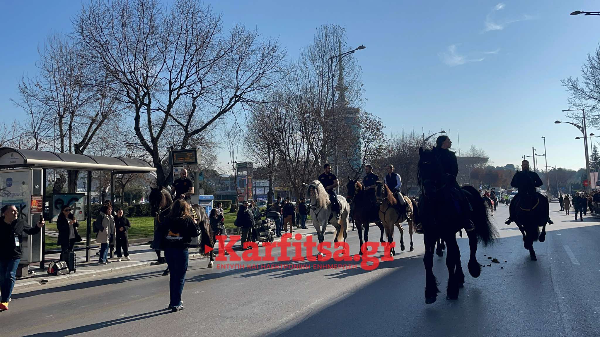 Θεσσαλονίκη: Φιλοζωϊκή οργάνωση είχε ζητήσει την απαγόρευση της παρέλασης αλόγων