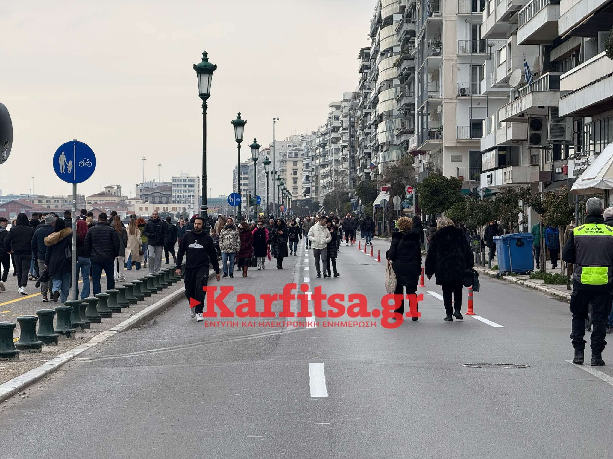 Θεσσαλονίκη: Νέα πεζοδρόμηση σήμερα στη Λεωφόρο Νίκης