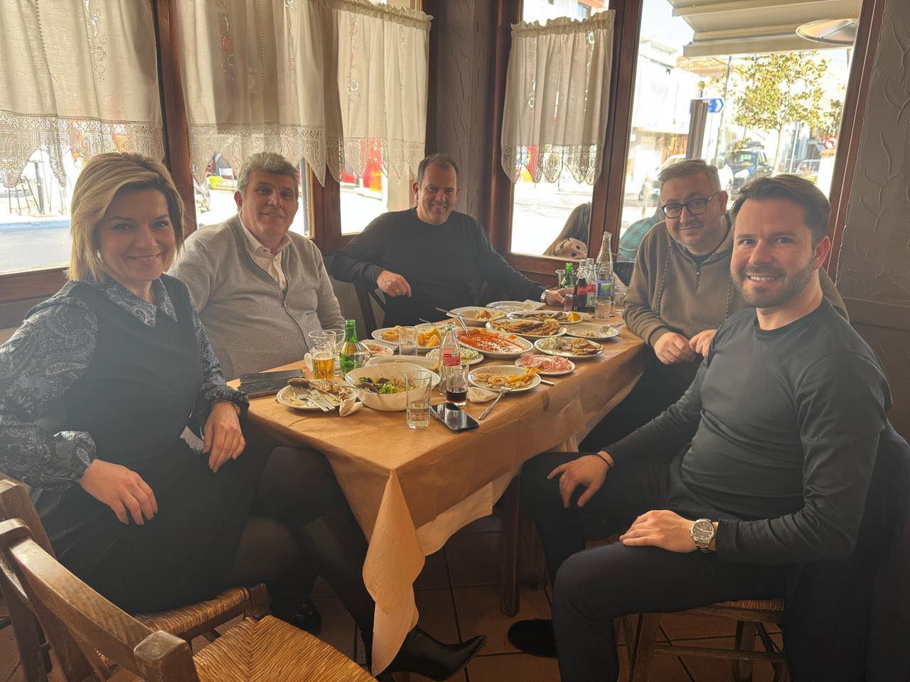 Το γεύμα των δημάρχων της δυτικής Θεσσαλονίκης