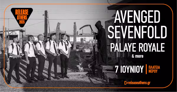 Η πρώτη εμφάνιση των Avenged Sevenfold στην Ελλάδα, πλησιάζει!