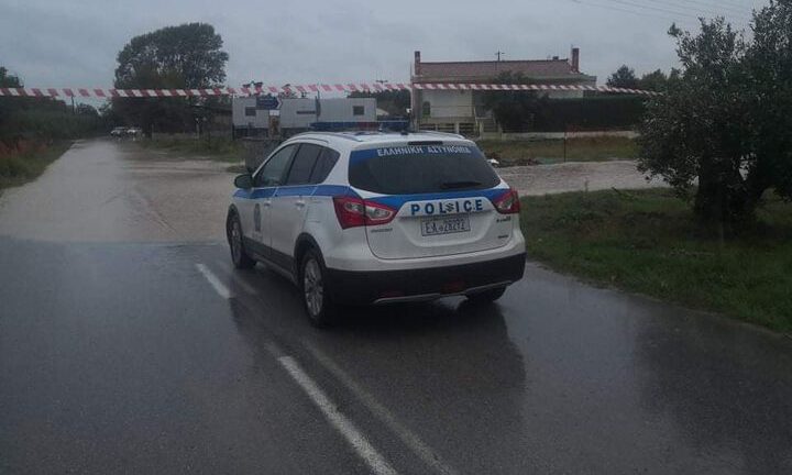 Δρόμοι «ποτάμια» στη Χαλκιδική – Πού έχει διακοπεί η κυκλοφορία;