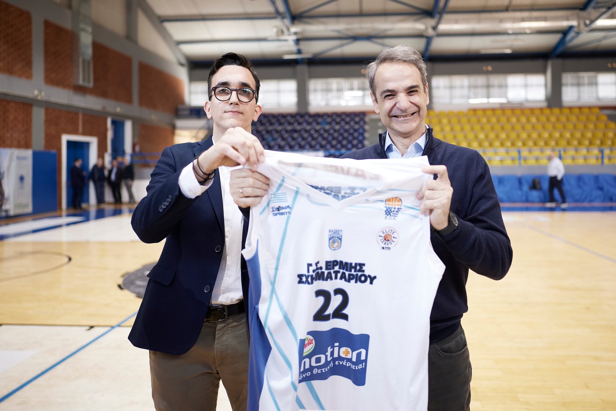 Η ανάρτηση Μητσοτάκη για την συνάντηση με τον 22χρονο Παναγιώτη αθλητή με αναπηρία