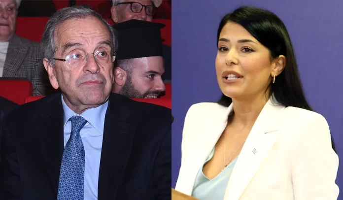 Η Λατινοπούλου και ο Σαμαράς