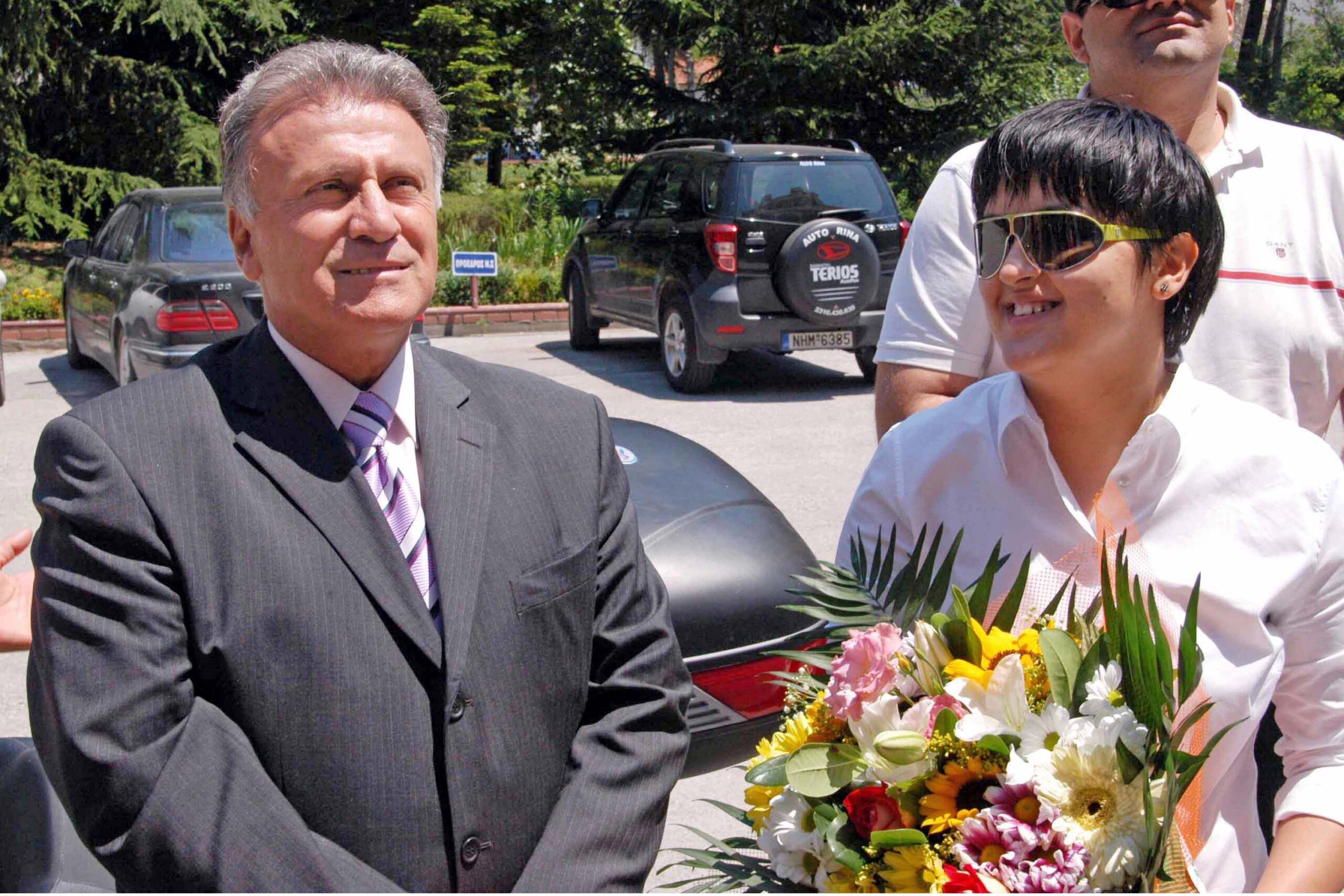 Eurovision 2007: Όταν ο Παναγιώτης Ψωμιάδης υποδέχτηκε στη Νομαρχία Θεσσαλονίκης τη νικήτρια, Marija Šerifović