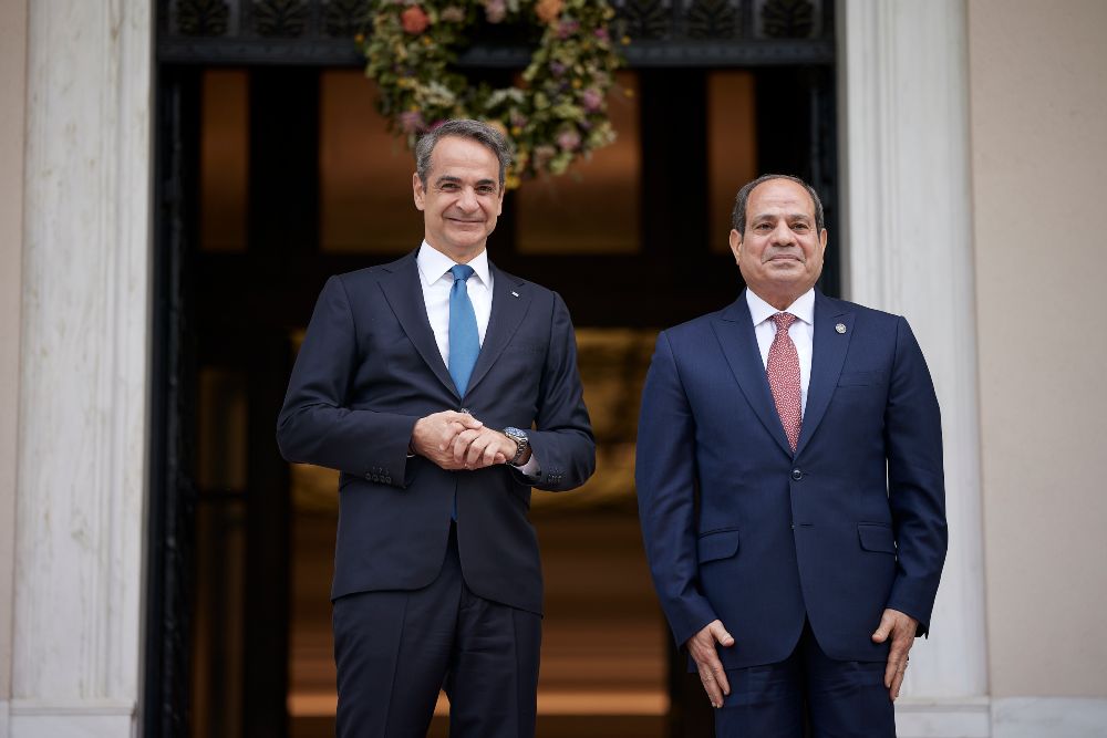 Μητσοτάκης - Αλ Σίσι - Ελλάδα - Αίγυπτος