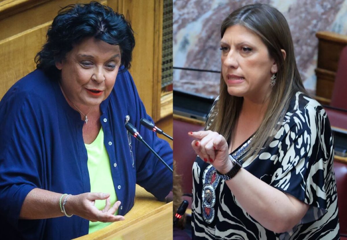 Κωνσταντοπούλου Vs Κανέλλη για τον χρόνο ομιλίας στη Βουλή και την υπόθεση των Τεμπών