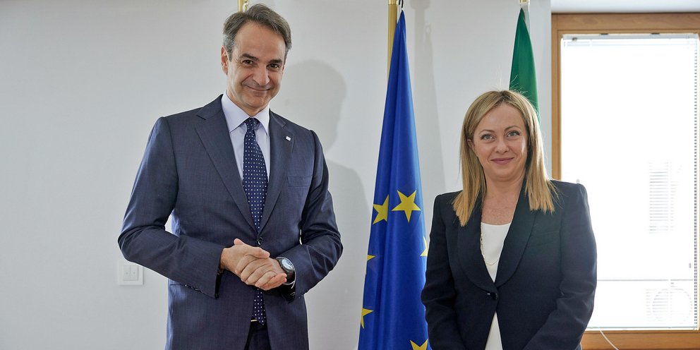 Με «βαριά» ατζέντα το ραντεβού Μητσοτάκη – Μελόνι στη Ρώμη