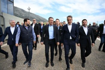 Στις Ολυμπιακές Εγκαταστάσεις της Παιανίας ο πρωθυπουργός