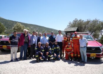 Επίσκεψη του Ευρωπαίου Επίτροπο για το Κλίμα, Wopke Hoekstra, στον Υμηττό