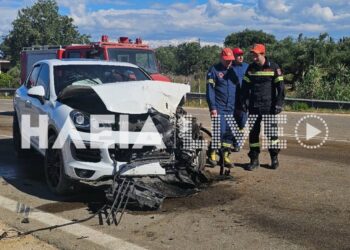 Κυλλήνη: Τρεις τραυματίες σε σύγκρουση Porsche με τρακτέρ! (Video)