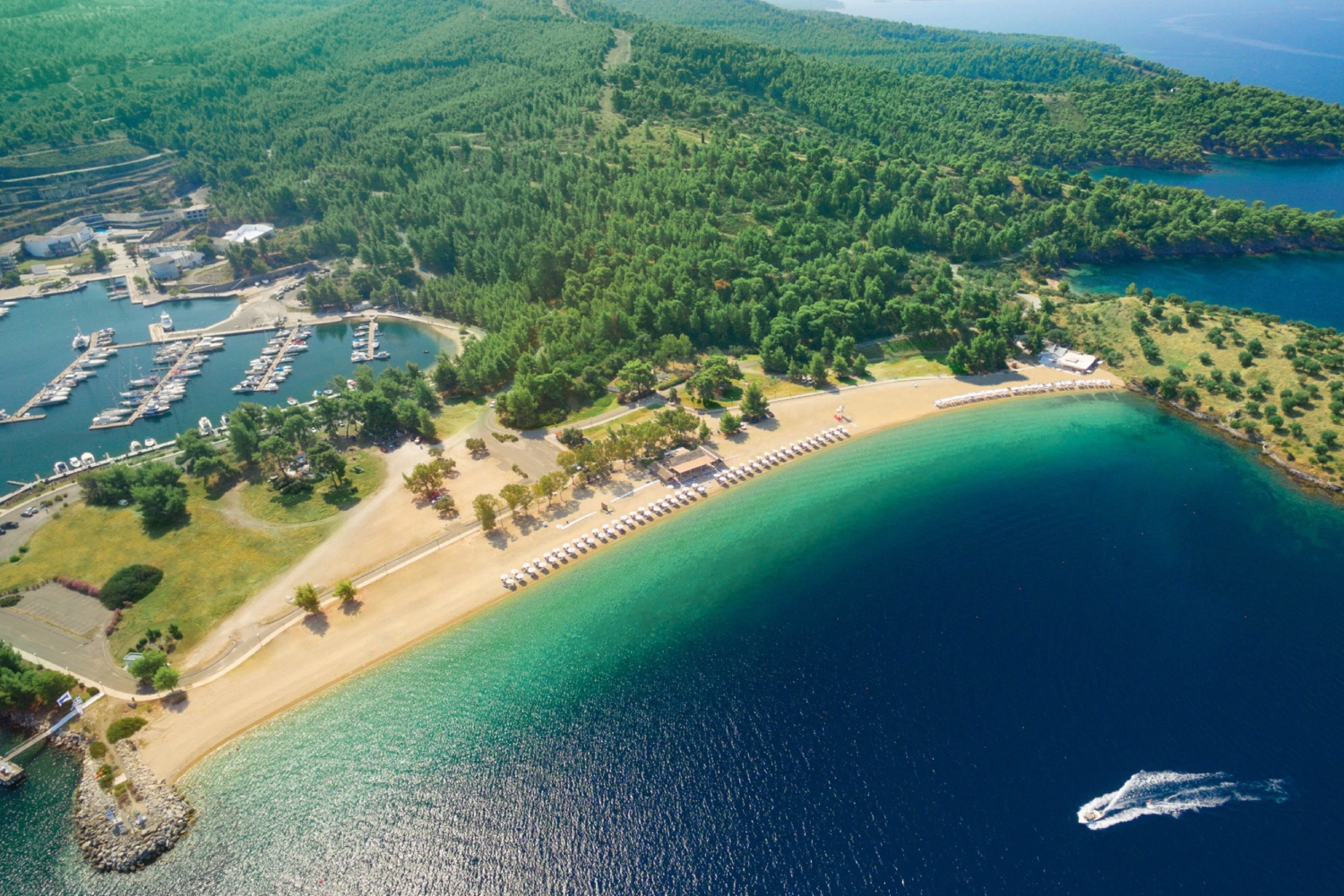 Πρωταθλήτρια και φέτος η Χαλκιδική στις Γαλάζιες Σημαίες