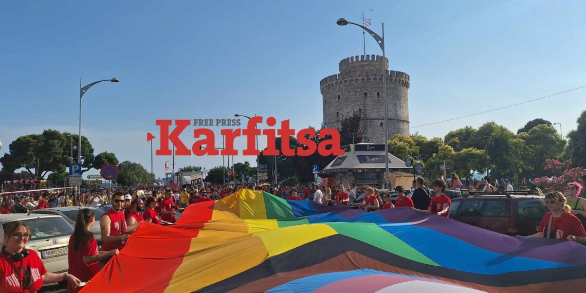 Thessaloniki Pride: Μια λαοθάλασσα φωνάζει «Ούτε βήμα πίσω» (ΦΩΤΟ+Video)
