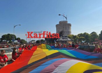 Thessaloniki Pride: Μια λαοθάλασσα φωνάζει «Ούτε βήμα πίσω» (ΦΩΤΟ+Video)
