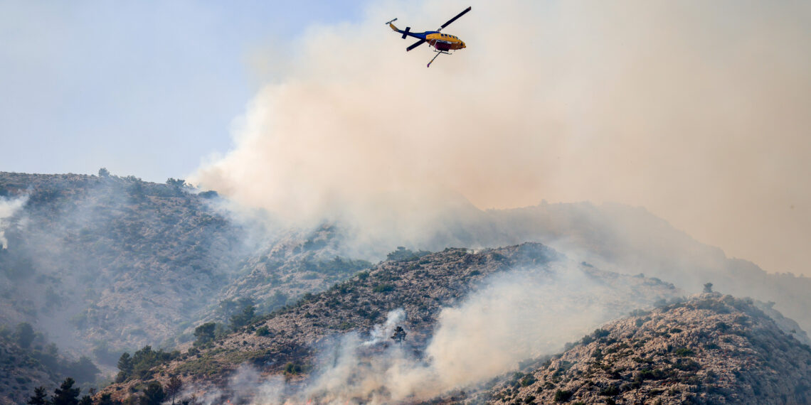 Στα 40.918 στρέμματα η πληγείσα έκταση από την πυρκαγιά στη Χίο