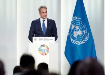 Μητσοτάκης - Διάσκεψη Ωκεανών - Θαλάσσια Πάρκα --- Task force για την Ενεργειακή Ένωση με σφραγίδα Μητσοτάκη