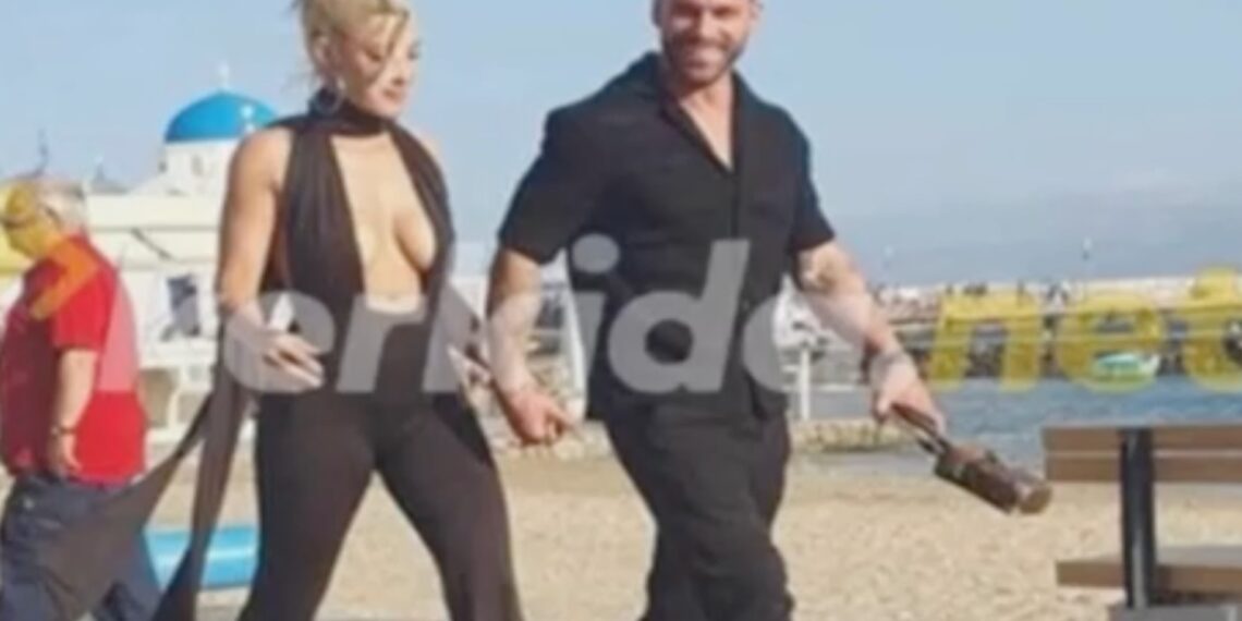 Ιωάννα Τούνη και Στάθης Σχίζας χέρι χέρι στη Μύκονο! (Video)