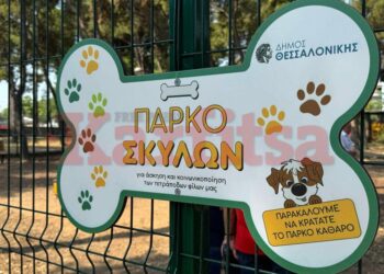 Έκλεισε η πρώτη πεντάδα των πάρκων σκύλων στη Θεσσαλονίκη