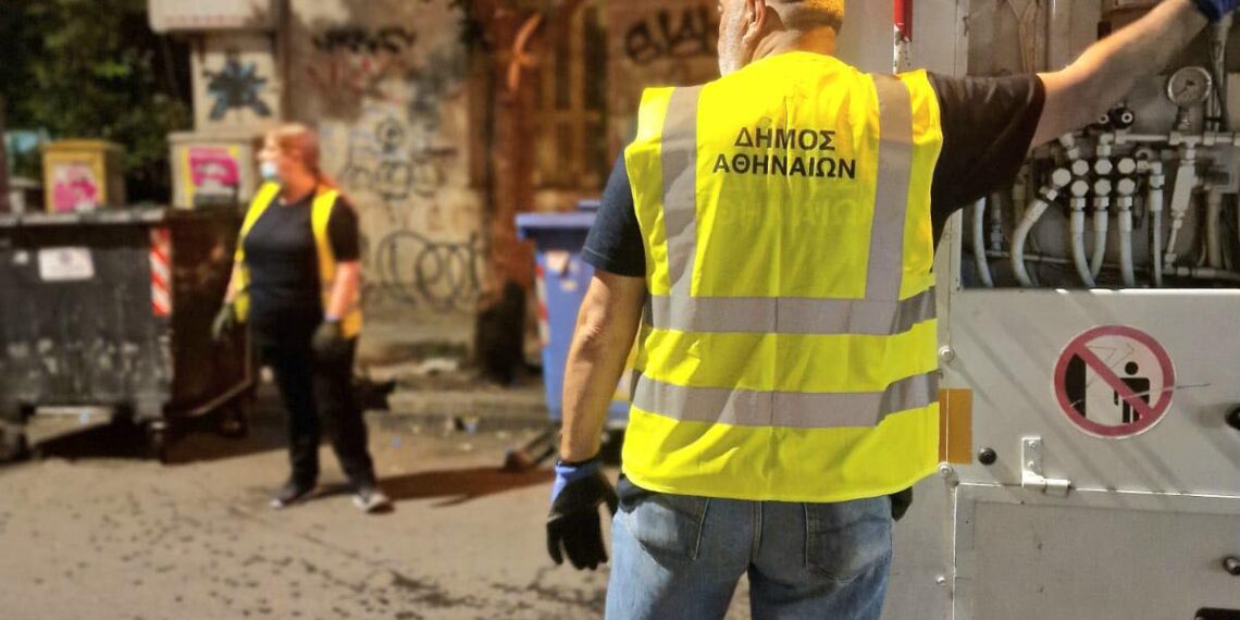 Απρόκλητη βία κατά εργαζομένου στην καθαριότητα του Δήμου Αθηναίων