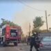 Φωτιά πίσω απ το διαβαλκανικό όρια Επανωμής (Video)