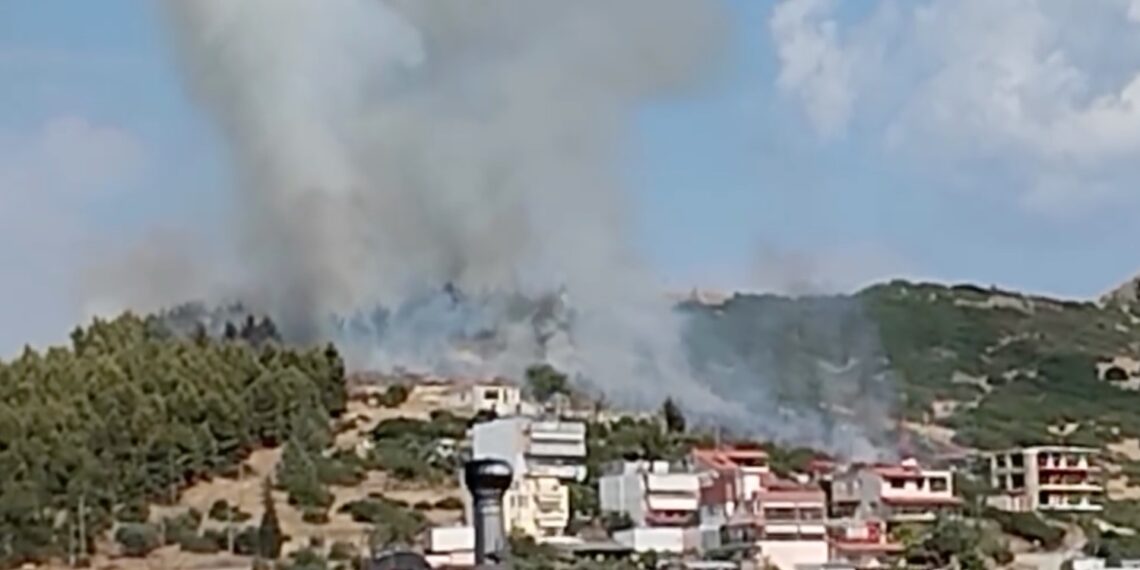 Μαίνεται η φωτιά στην Ευκαρπία – Στη μάχη 4 πυροσβεστικά αεροσκάφη (Φωτό+Video)