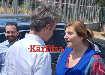 Πολίχνη: Η παράκληση σχολικής καθαρίστριας στον Κυριάκο Μητσοτάκη (ΦΩΤΟ+Video)