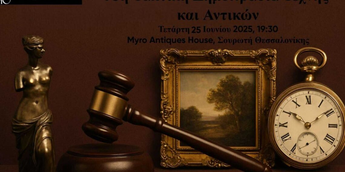 93η Τακτική Δημοπρασία Τέχνης και Αντικών Myro Auctions