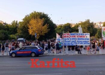 Συγκέντρωση για τον πόλεμο στην Παλαιστίνη (ΦΩΤO+video)