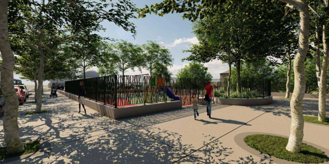 «Μεταμορφώνεται» η πλατεία Ερνέστου Εμπράρ, του αρχιτέκτονα που άλλαξε τη Θεσσαλονίκη