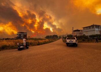 Τουρκία: Μεγάλη πυρκαγιά απειλεί σπίτια και τη βιομηχανική ζώνη της Σμύρνης (ΦΩΤΟ+video)