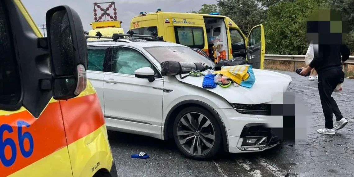 Κατέληξε ο ένας από τους τραυματίες του τροχαίου στο Βαθύλακκο