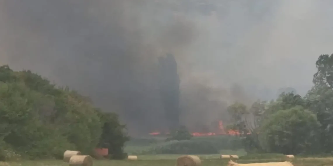 Φωτιά στο Βαρικό Φλώρινας – Ήχησε το 112, επιχειρούν εναέρια μέσα