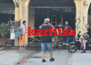 Η επόμενη μέρα μετά τη φωτιά στην Αγορά Καπάνι (ΦΩΤΟ)