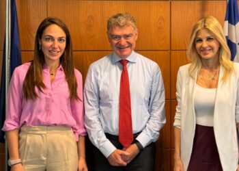 Συνάντηση Δόμνας Μιχαηλίδου – Mario Nava