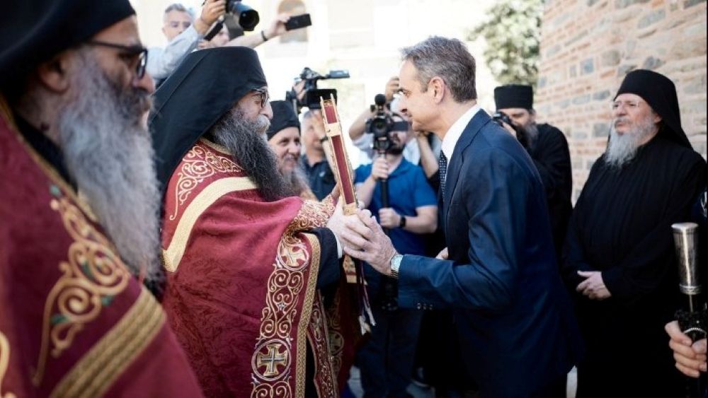 Κυρ. Μητσοτάκης: «Η διαφύλαξη του πανανθρώπινου και οικουμενικού χαρακτήρα του Αγίου Όρους συνιστά εθνικό καθήκον»